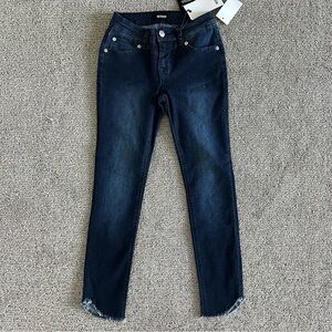 Girls Hudson Alani Ankle Crop Jeans Size 12